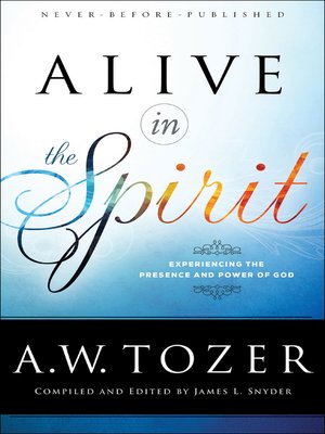 cover image of Alive in the Spirit